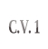 C.V. 1.