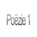 Poëzie 1.